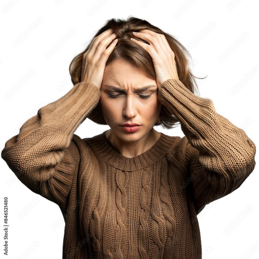 woman feeling stressed and overwhelmed