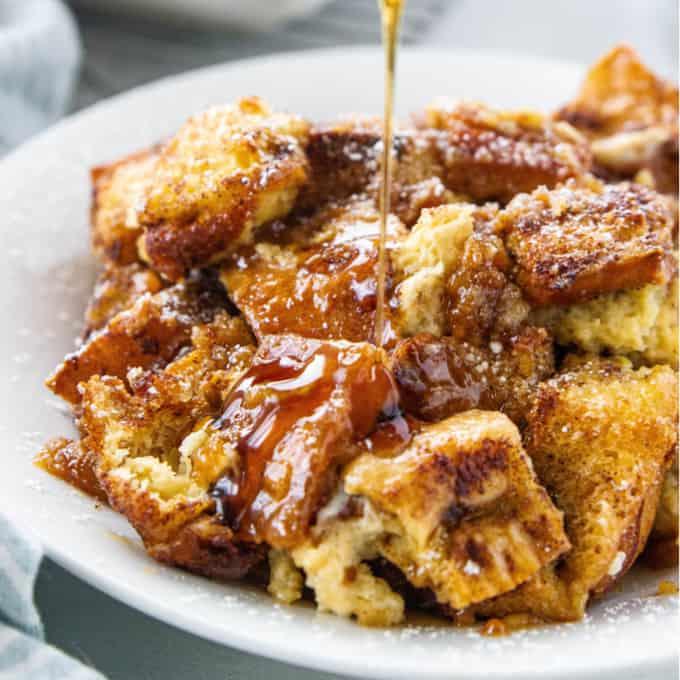 delicious french toast casserole