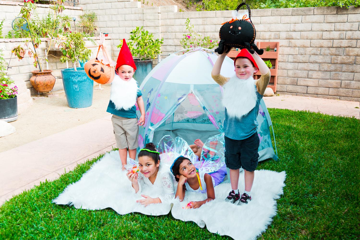 Fairy and gnome halloween costumes DIY