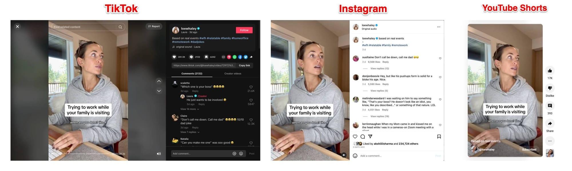 examples of successful content repurposing on Instagram