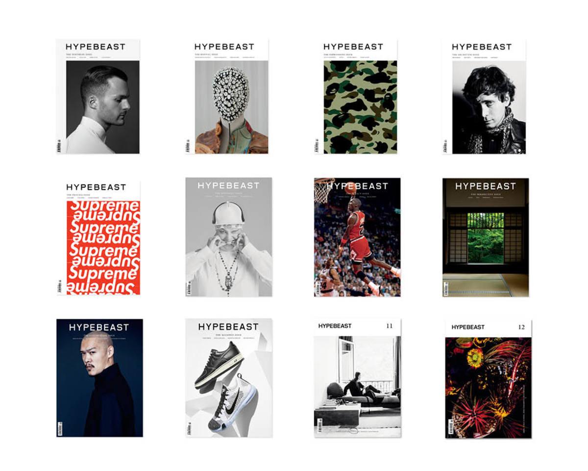 Hypebeast blog homepage