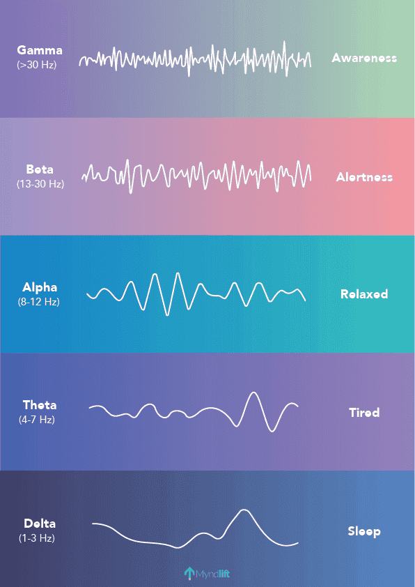 brain waves illustration