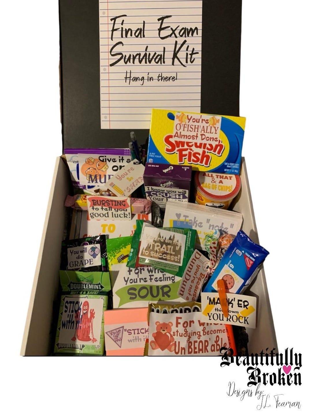 finals week survival kit