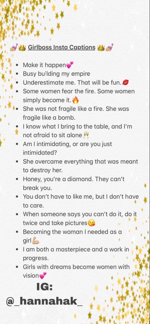 woman writing instagram caption