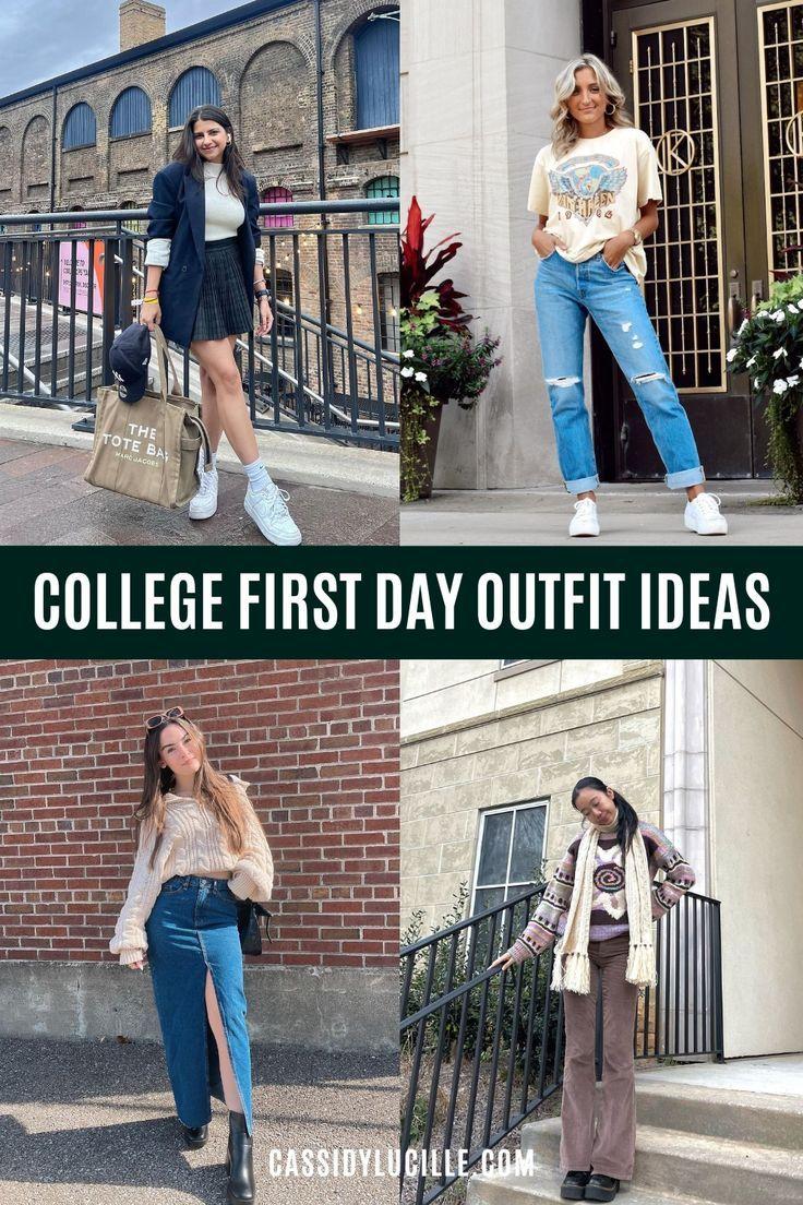 First day of college outfits for different majors