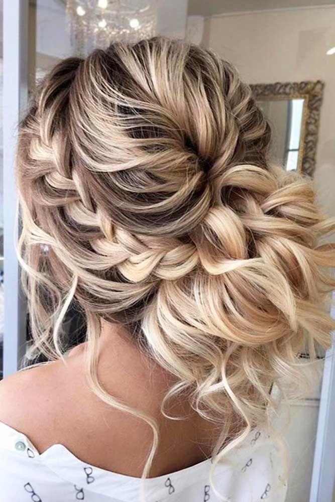 braided prom updo hairstyle