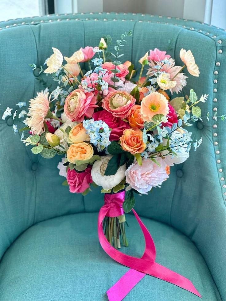 a stunning prom bouquet