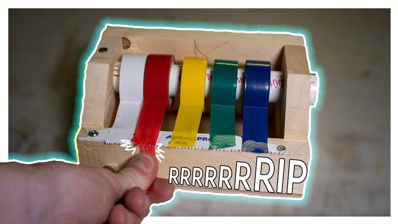 diy tape dispenser tutorial