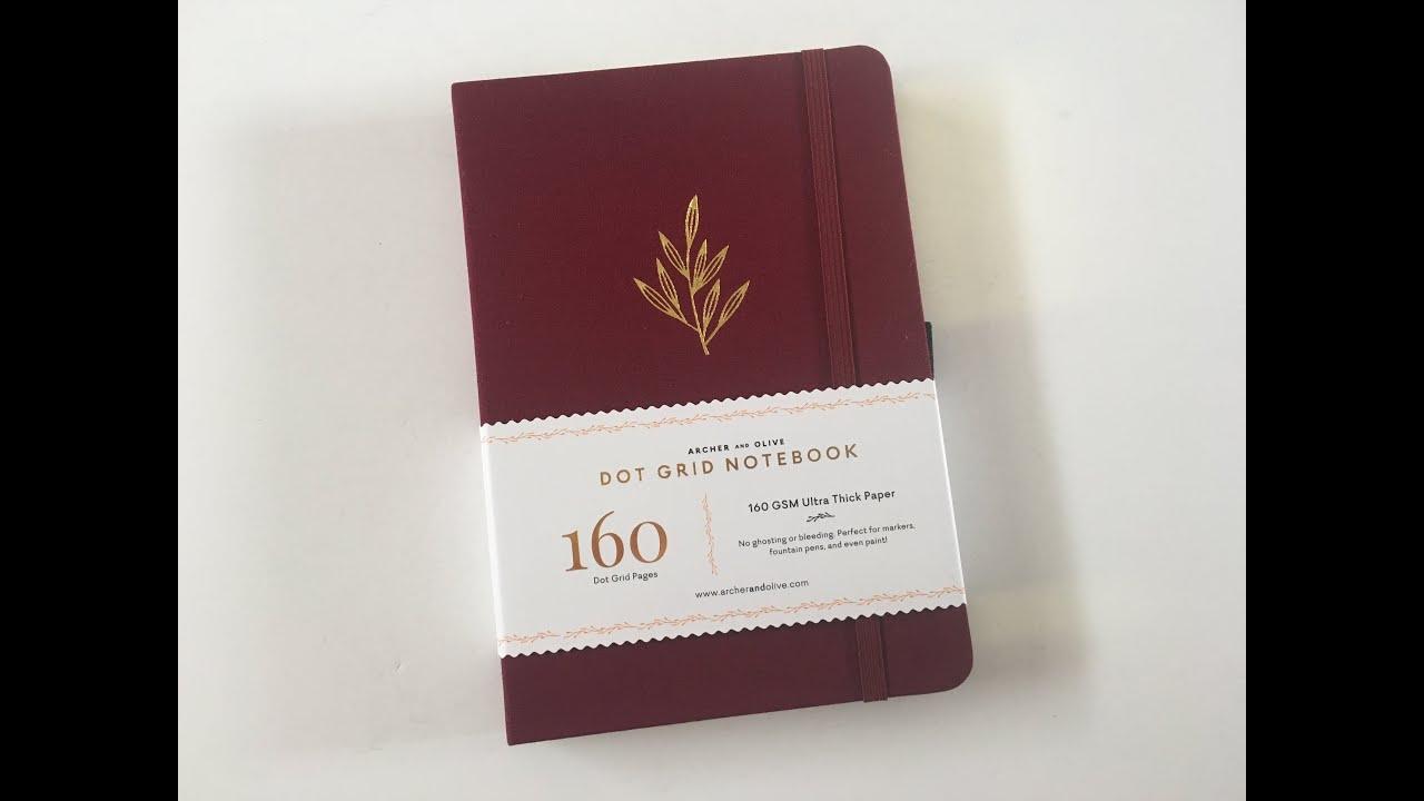 archer and olive notebook