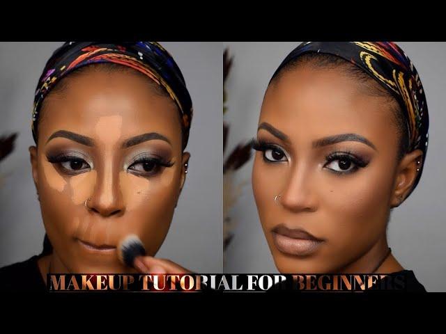 full face makeup routine for beginners