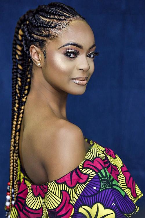 Different types of winter braids