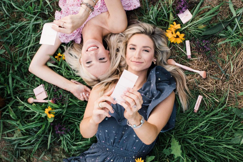 two women influencers collaborating