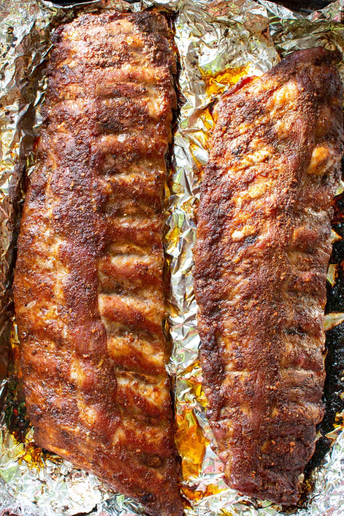 allspice ribs fresh from the oven