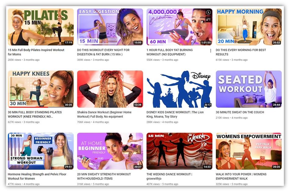 example of a youtube thumbnail with small text