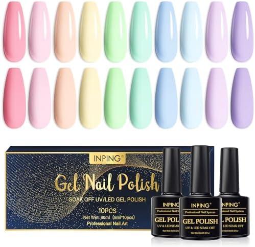 pastel nail polish kit contents