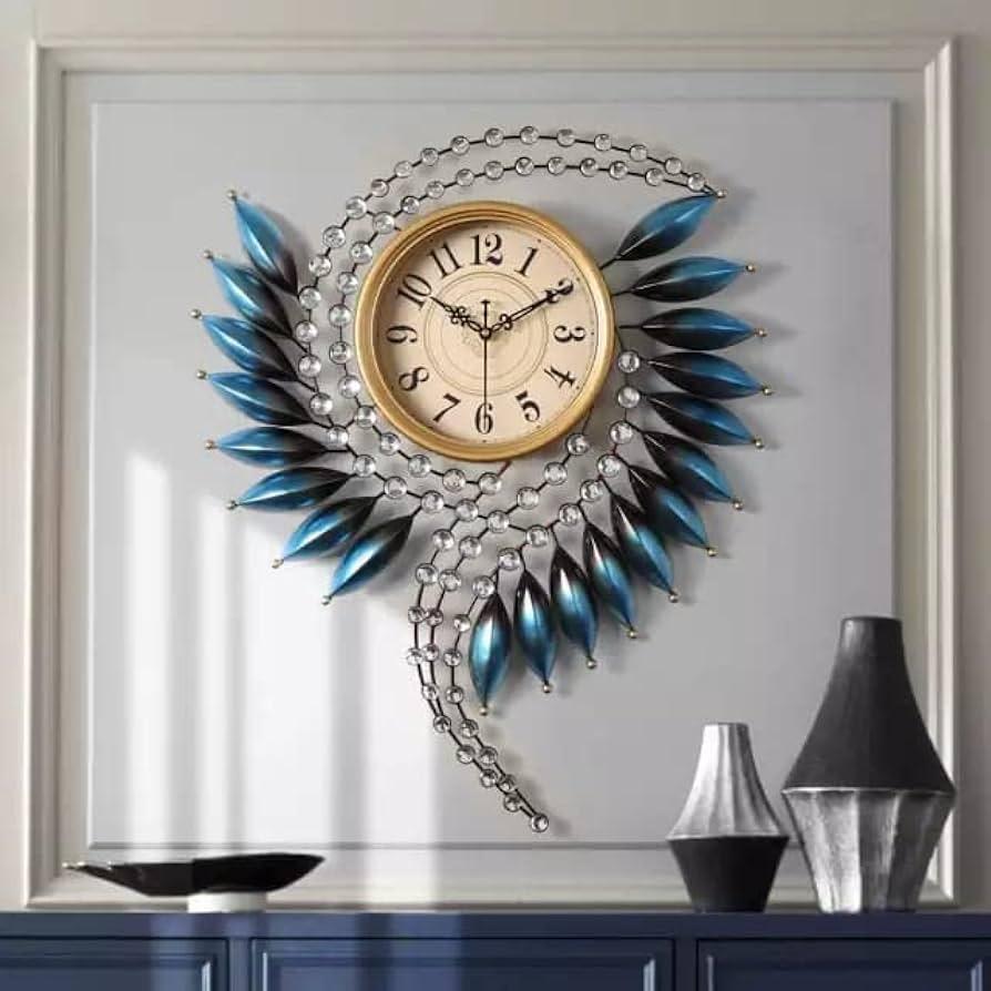 decorative clock on a wall