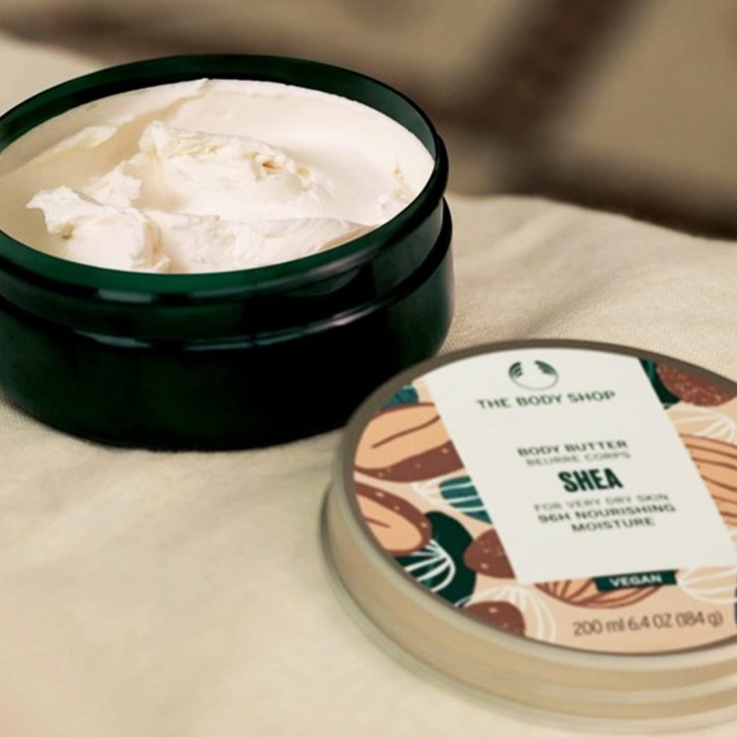 The Body Shop Shea Body Butter jar