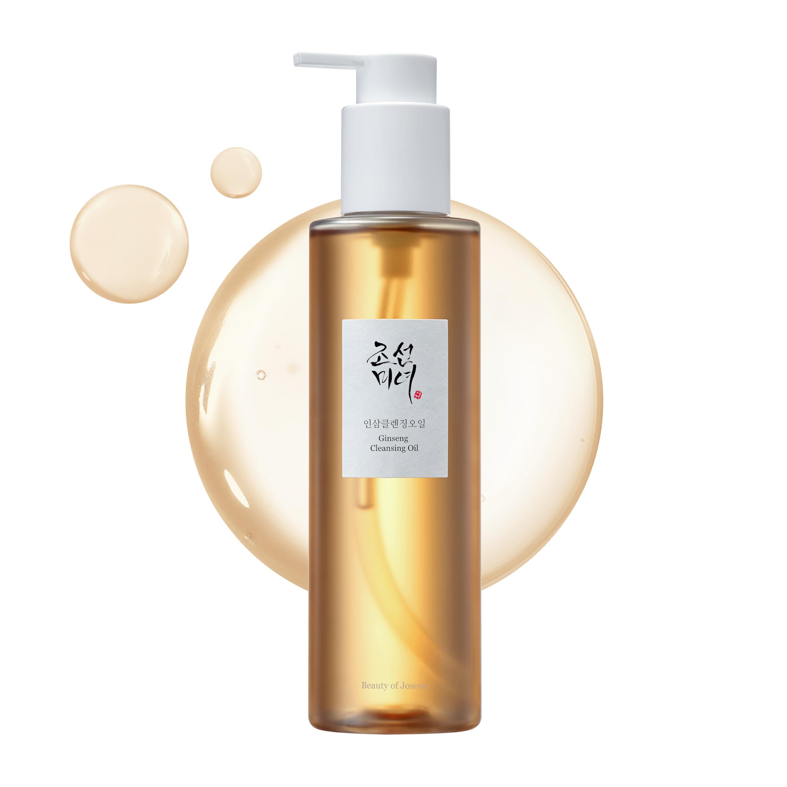 a selection of Korean oil and water-based cleansers