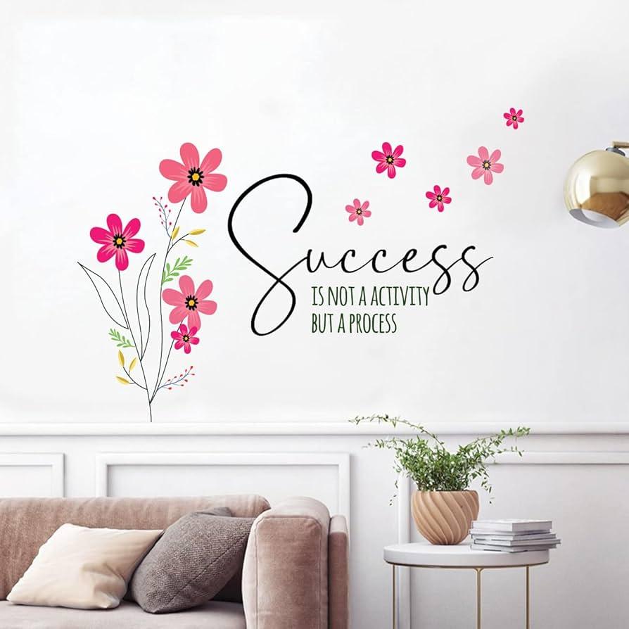 wall decals on a wall