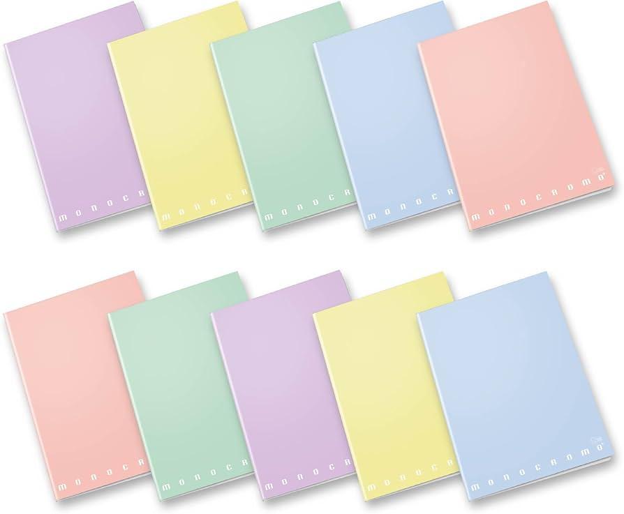pastel notebook