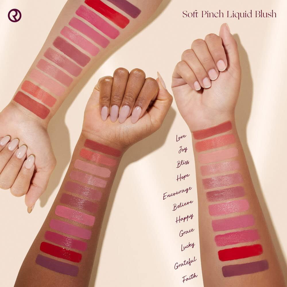 Rare Beauty Soft Pinch Liquid Blush swatches