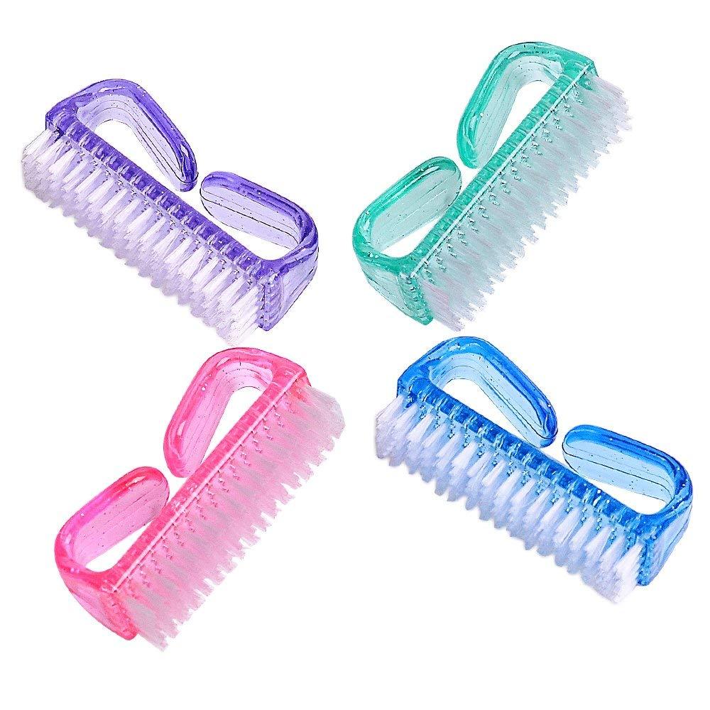 cleaning nail brushes