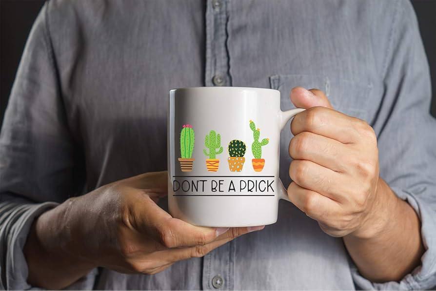 cute mugs on a desk