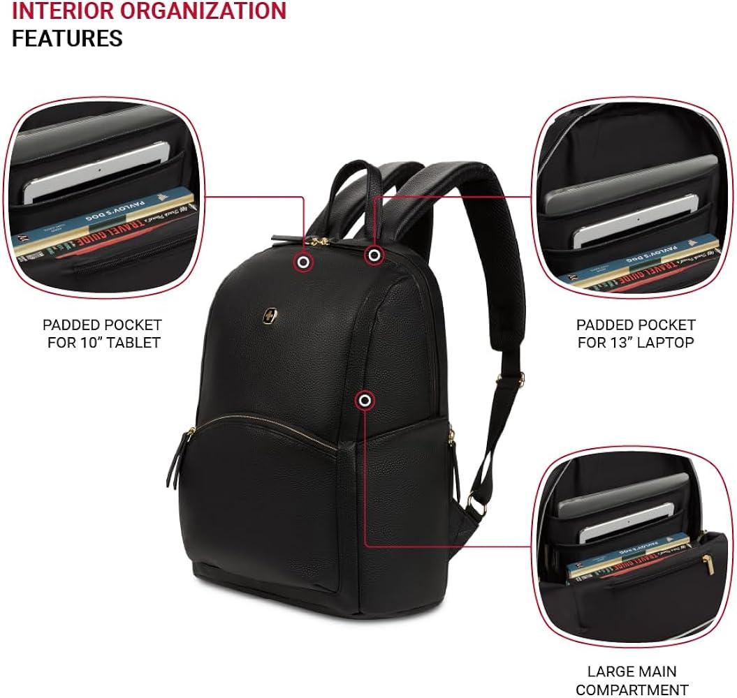 image showing the interior compartments and organization features of the Wanderlust backpack