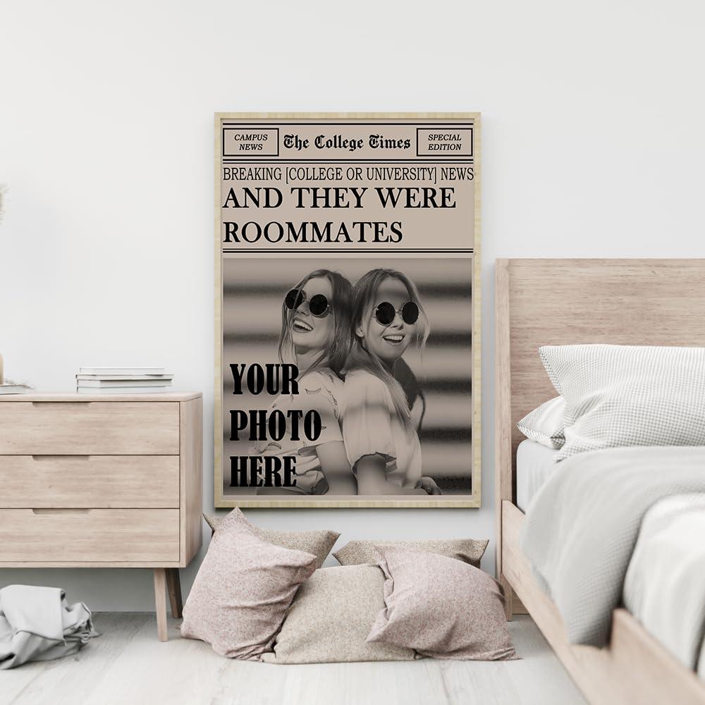 personalized photo poster dorm room