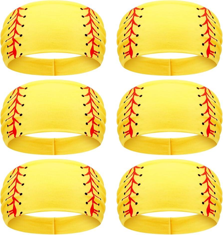 Variety of different softball headbands