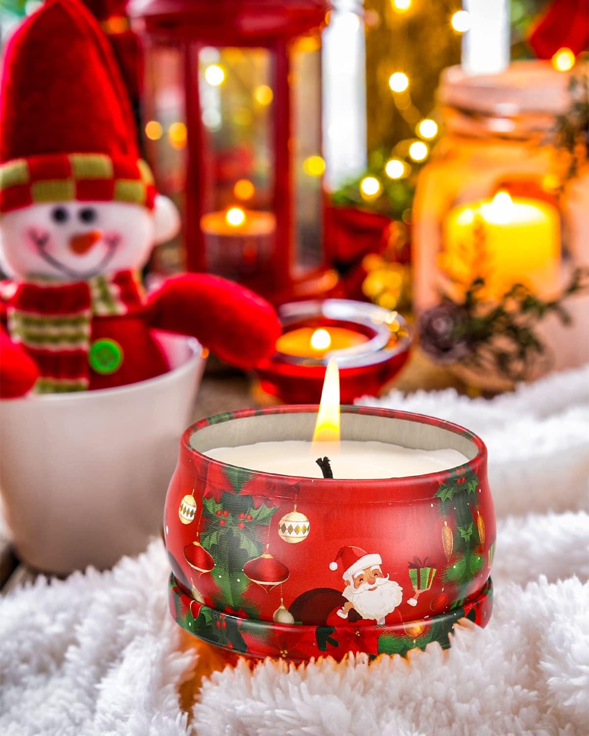 christmas candle making