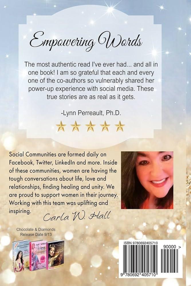 woman authentically sharing her personal story on social media
