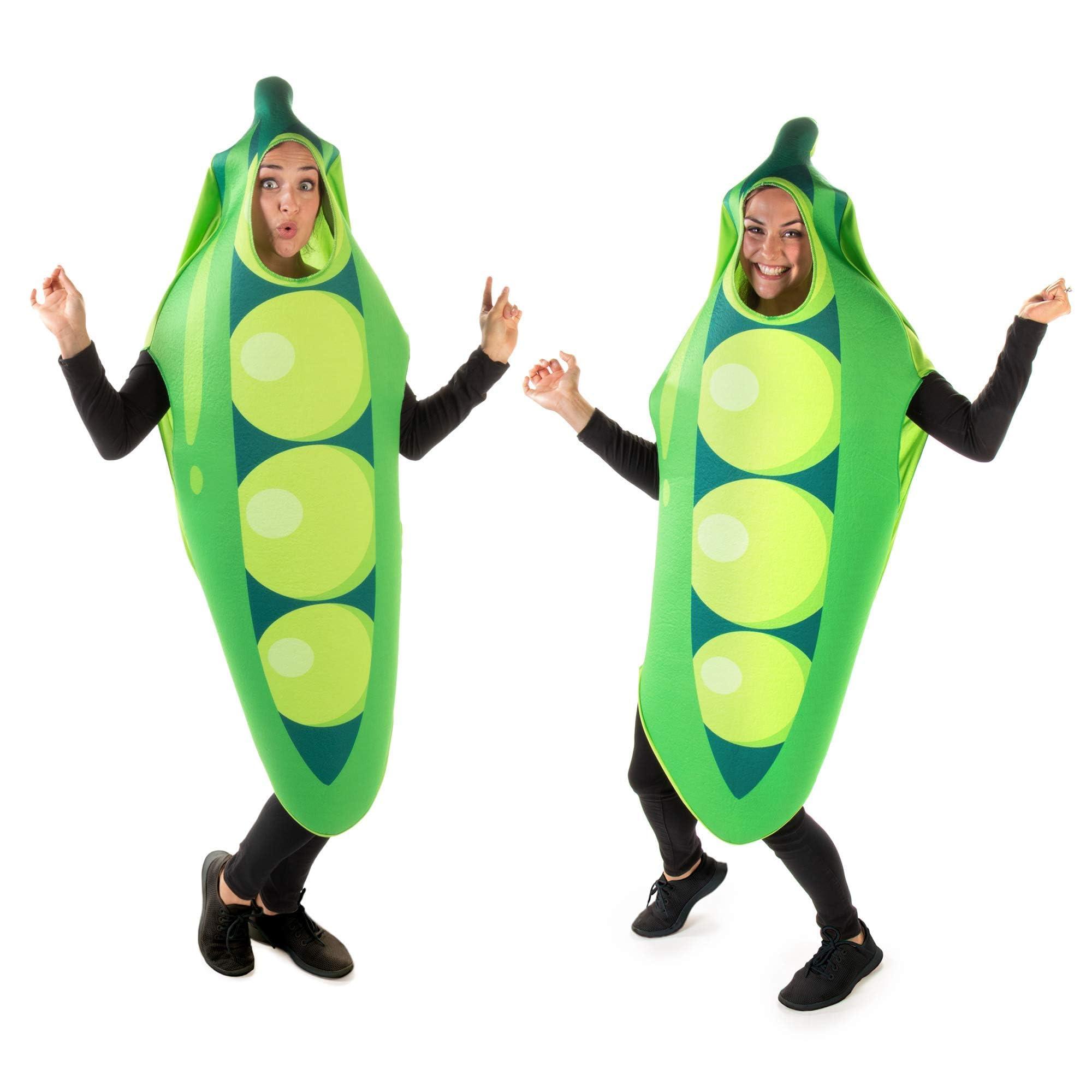 Two peas in a pod halloween costume best friends