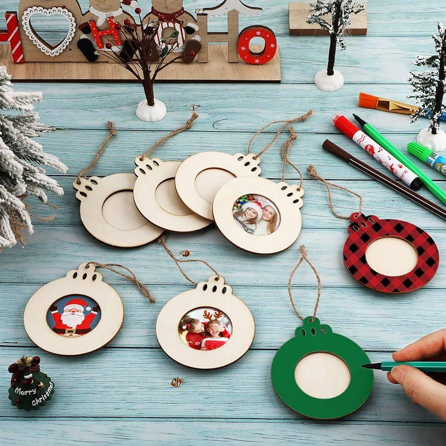 diy photo christmas ornament
