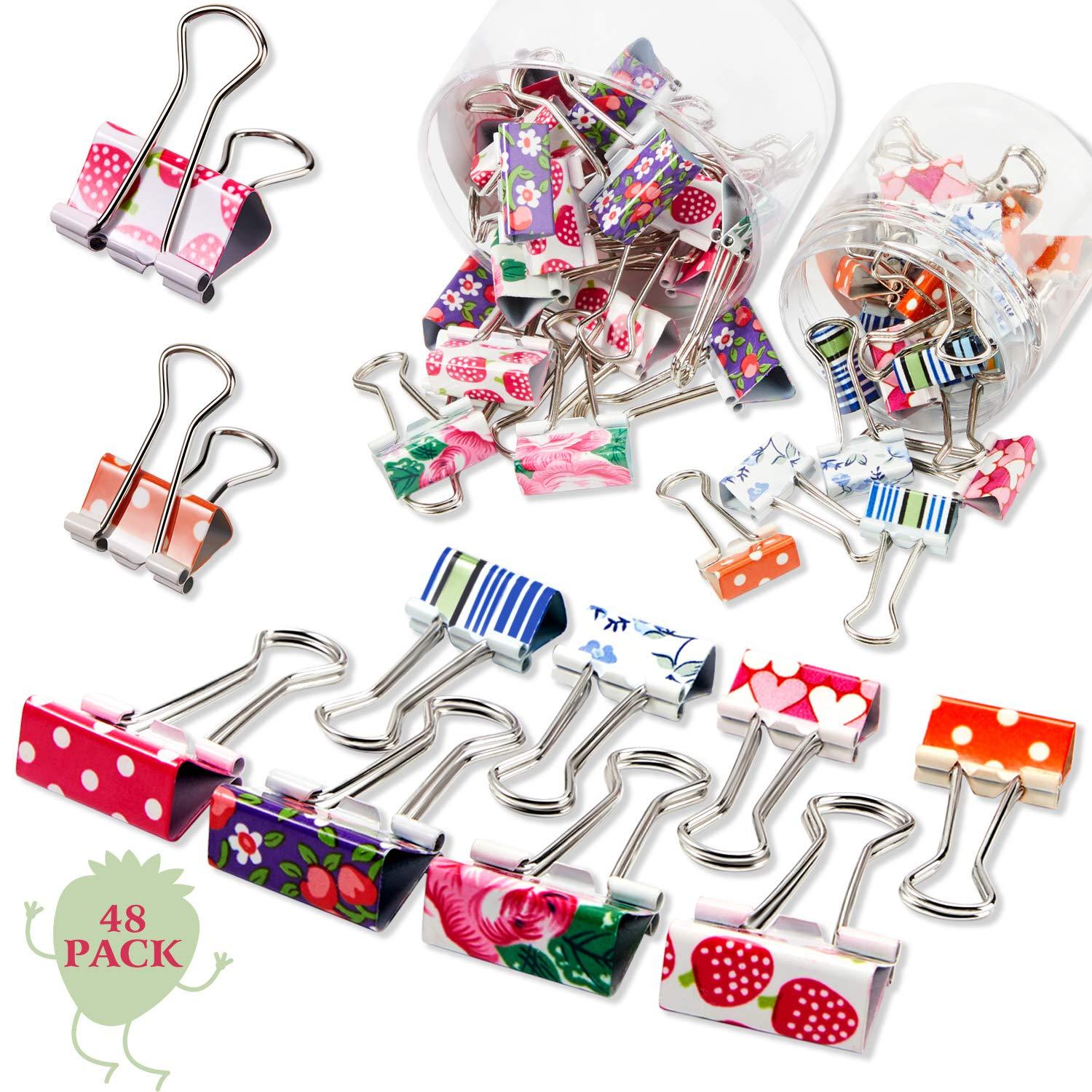 cute binder clips