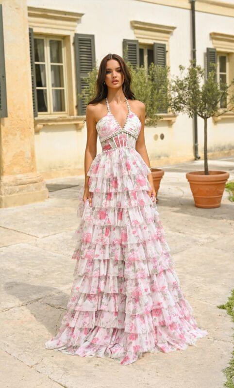 off the shoulder vs halter neckline prom dresses