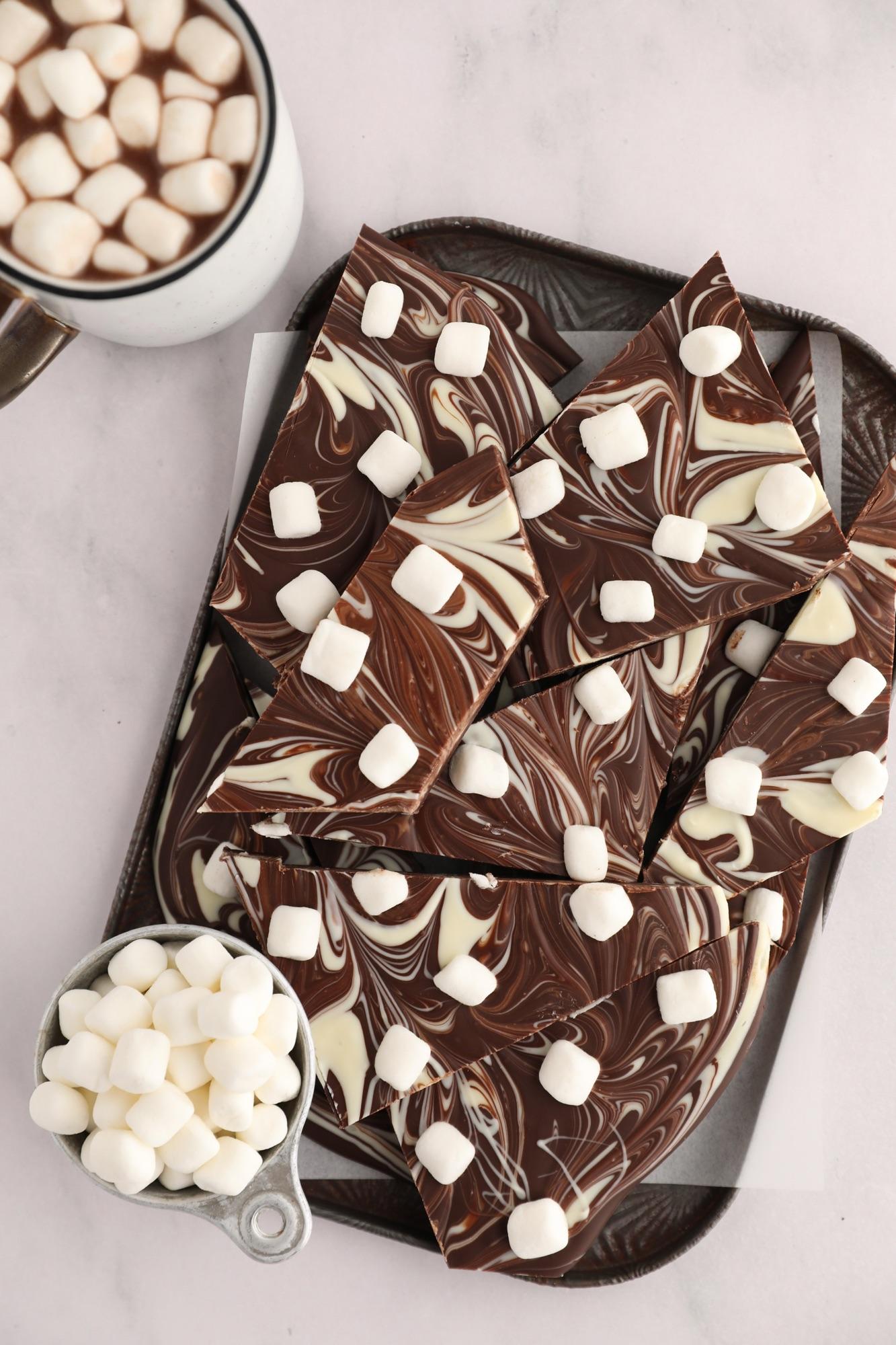 Hot Chocolate Bark Recipe