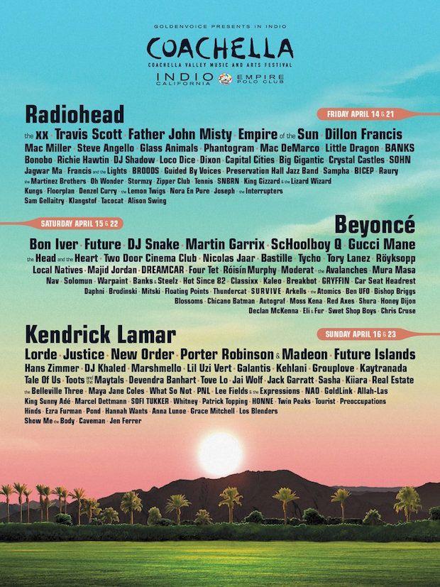 Radiohead Coachella 2017