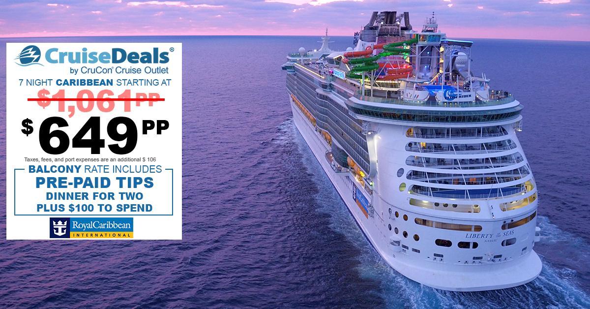 Cruise ship deals and offers