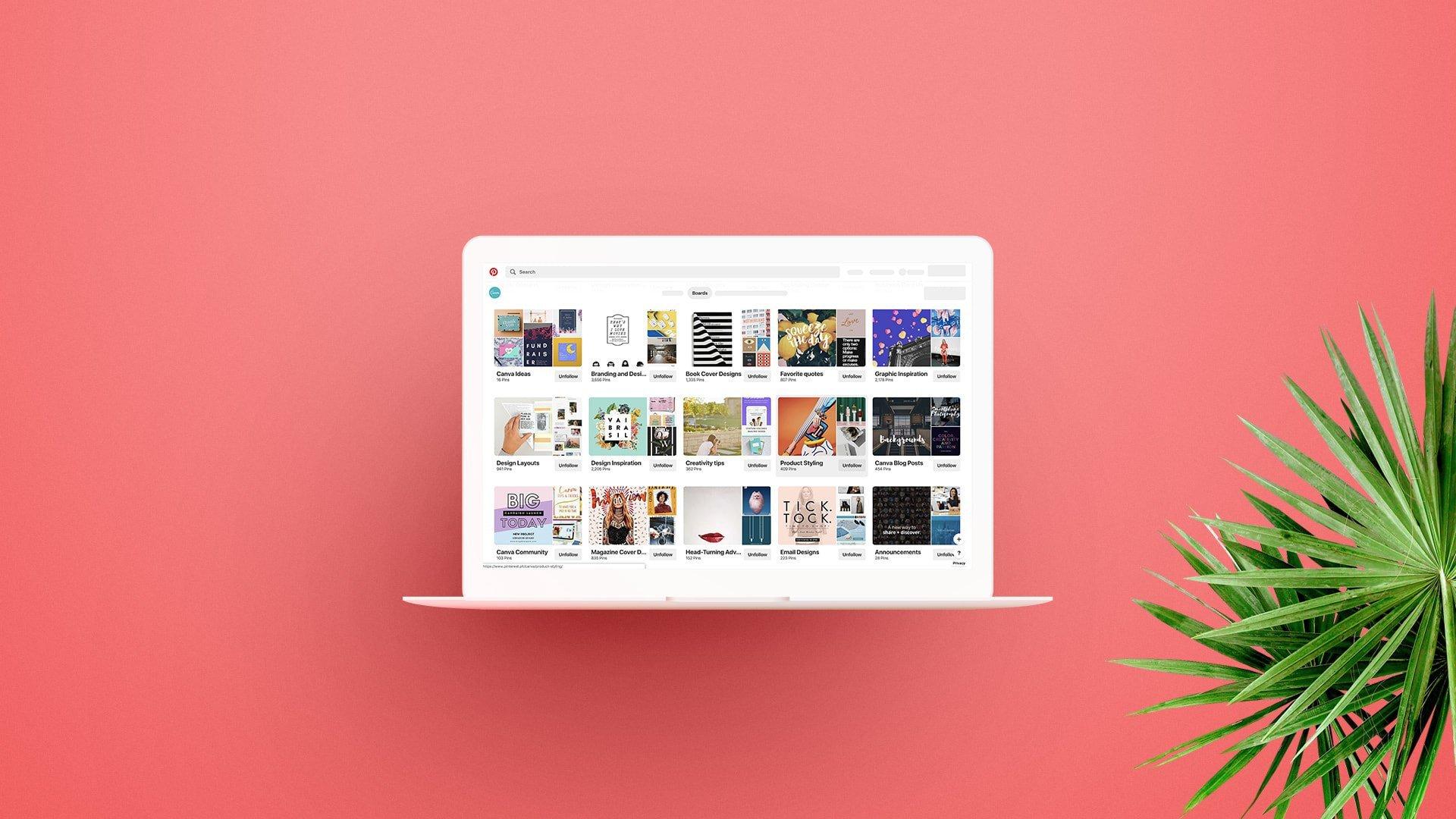 stunning, high-quality images and graphics on a Pinterest board
