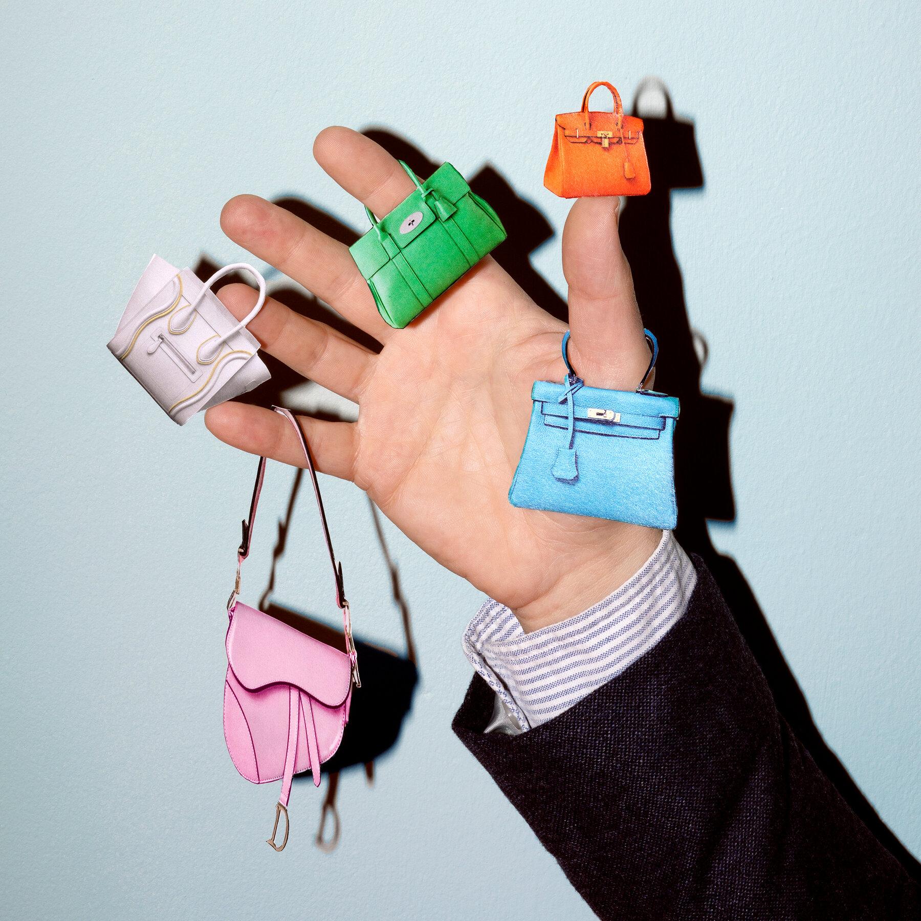 woman overwhelmed by designer dupe options
