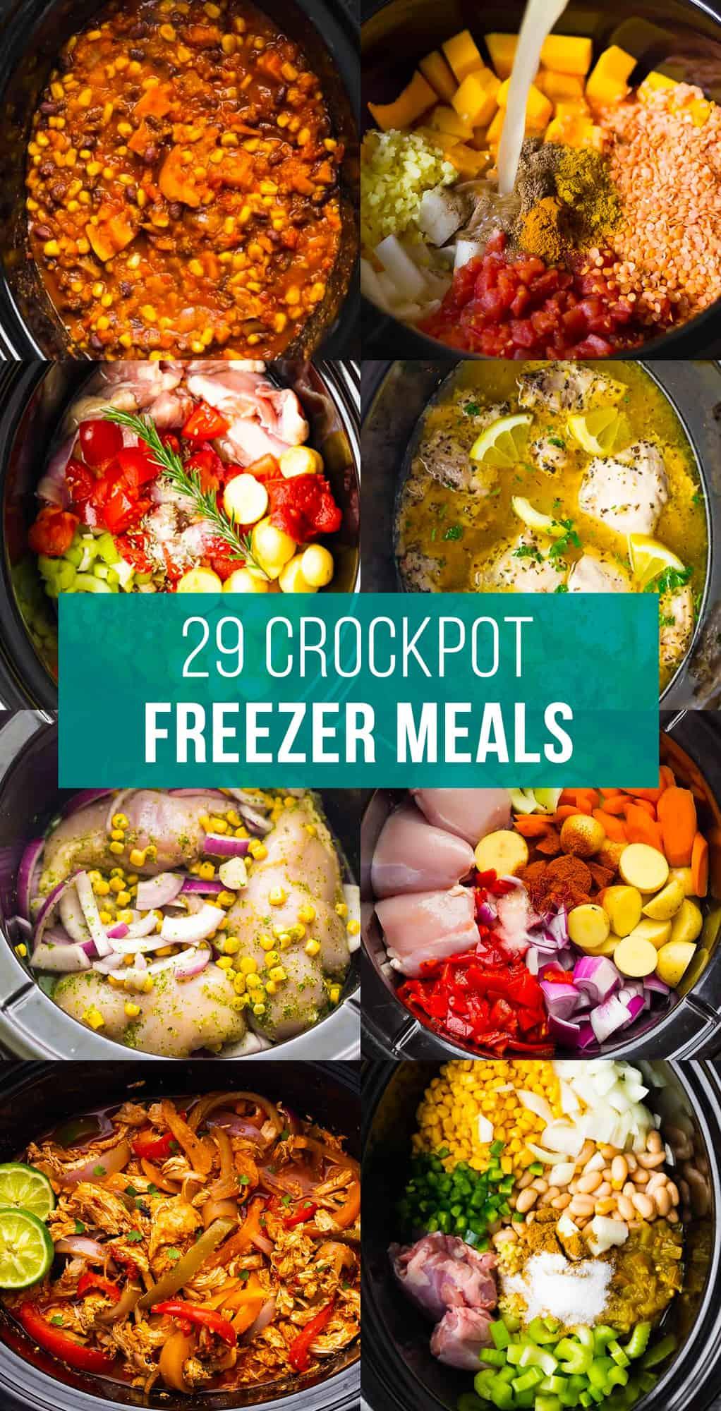 healthy and colorful crockpot ingredients