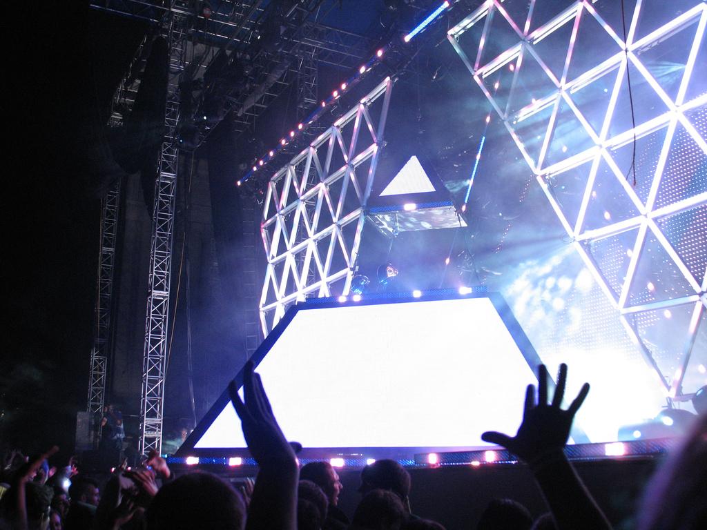 Daft Punk Coachella 2006 Pyramid Stage