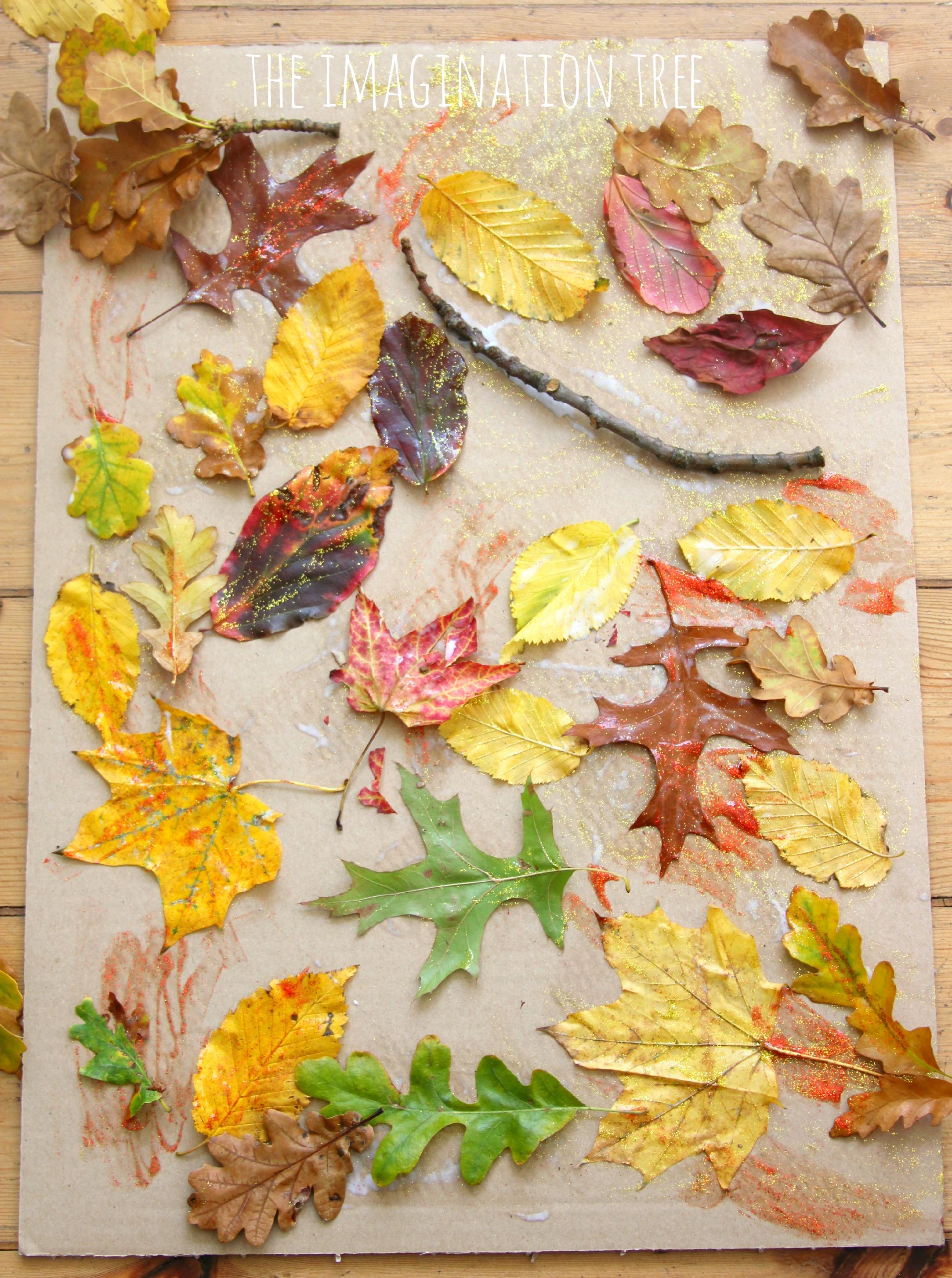 autumn activities collage