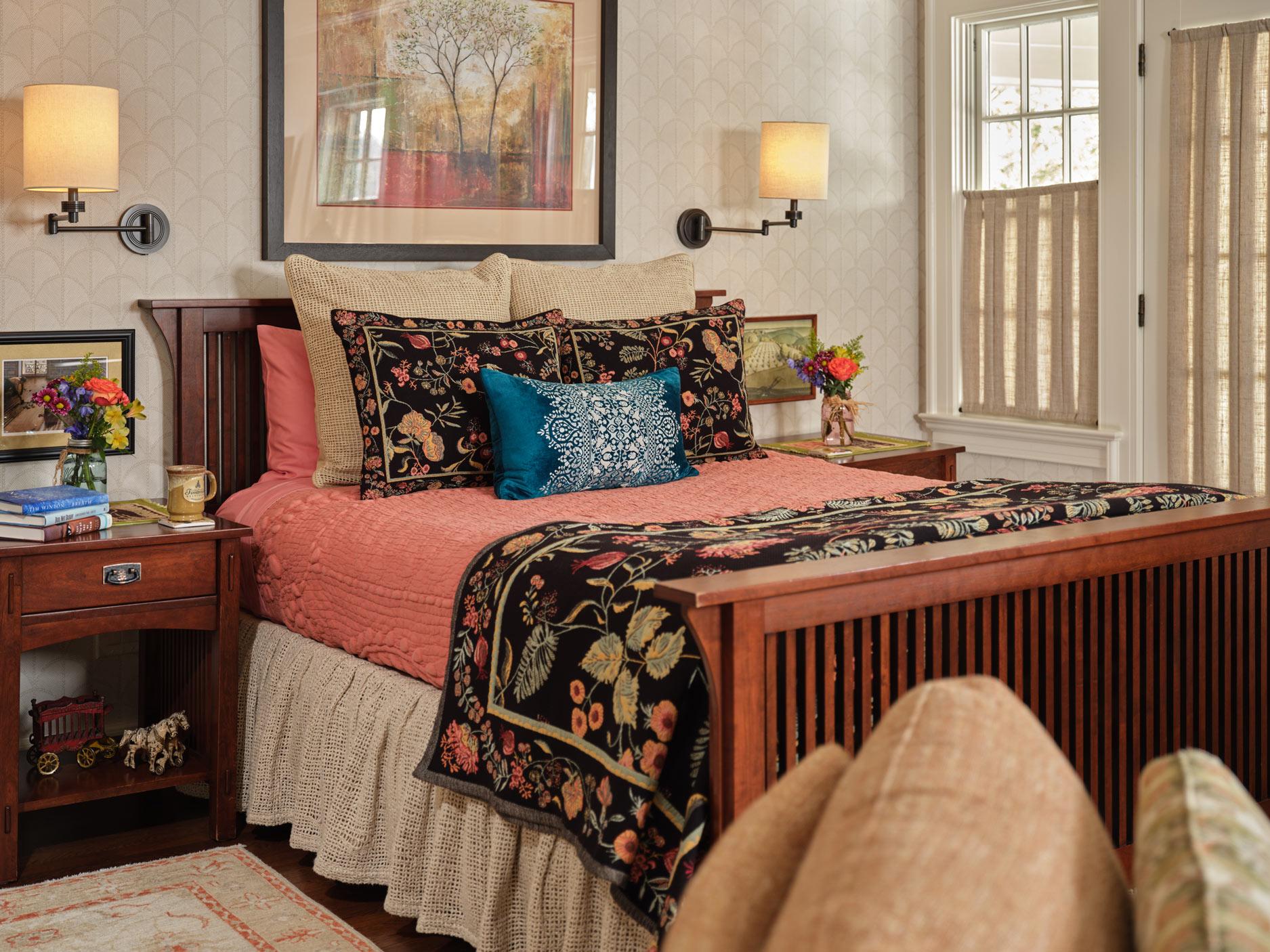 cozy bed and breakfast bedroom