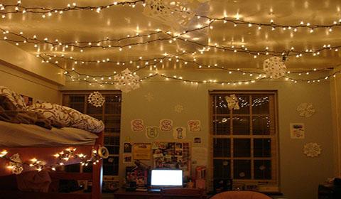 dorm room lighting ideas