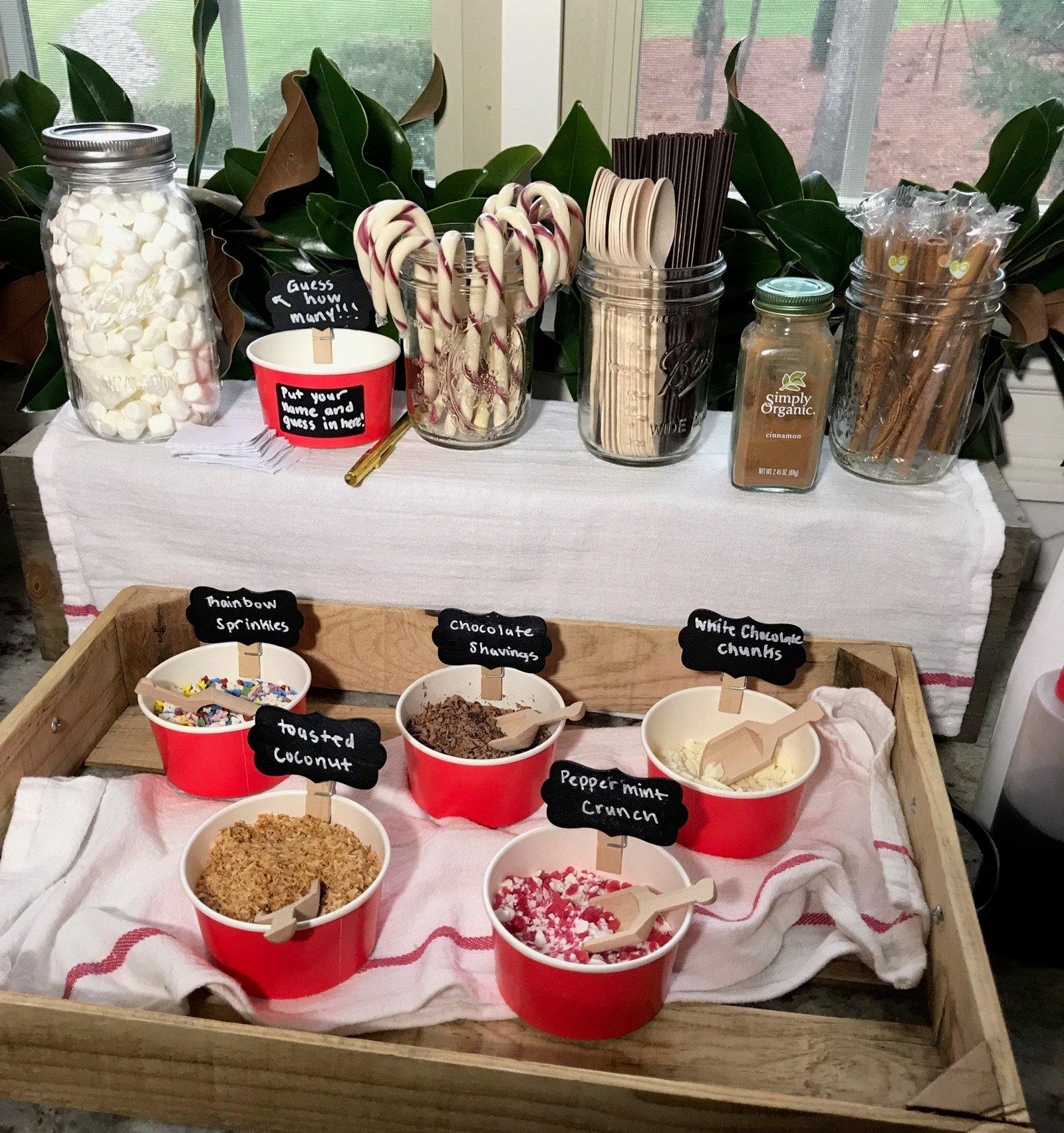 hot chocolate bar essentials