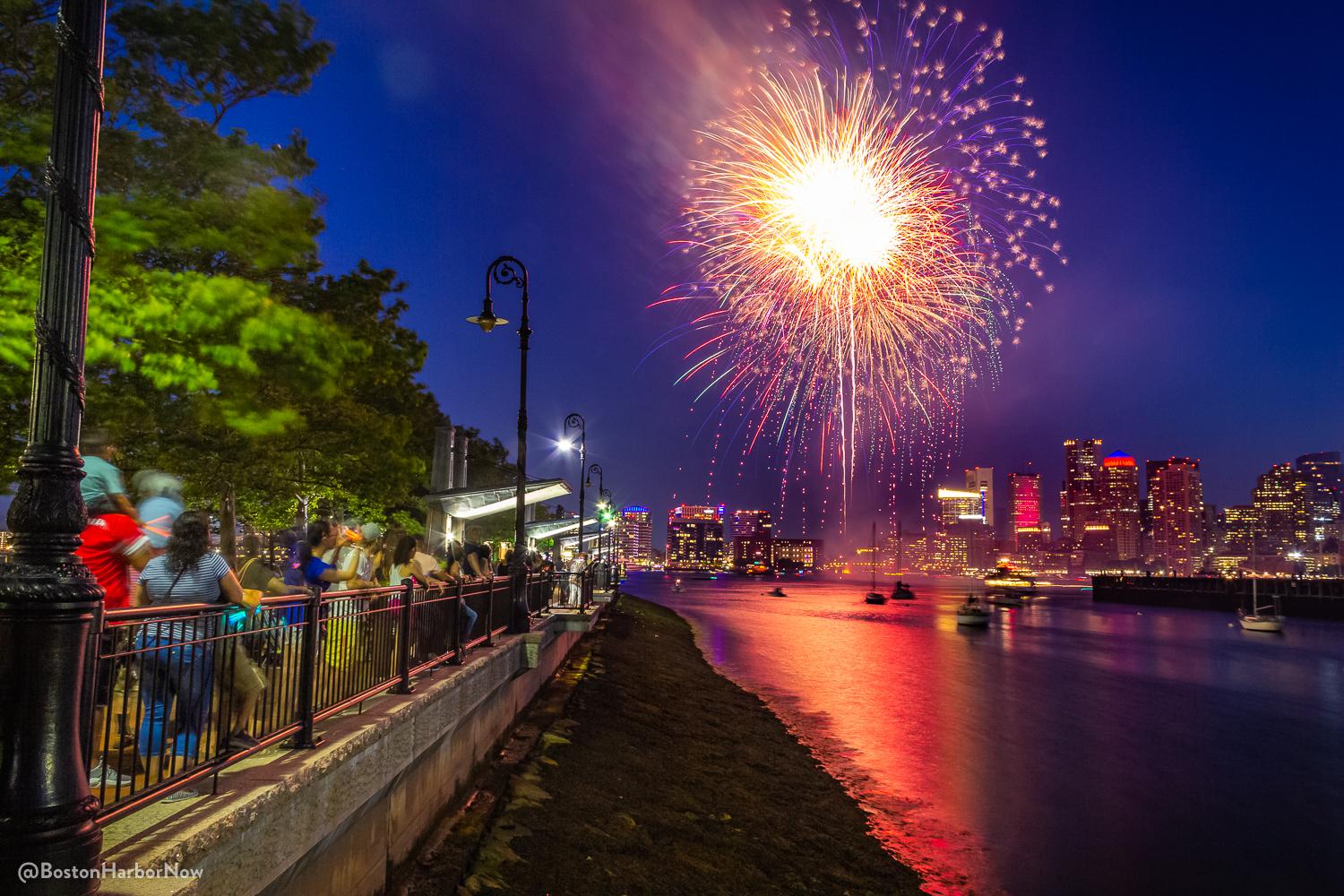 Boston Harbor Fireworks