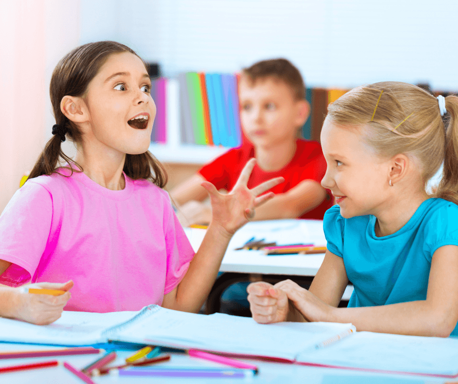 students excited for the new school year