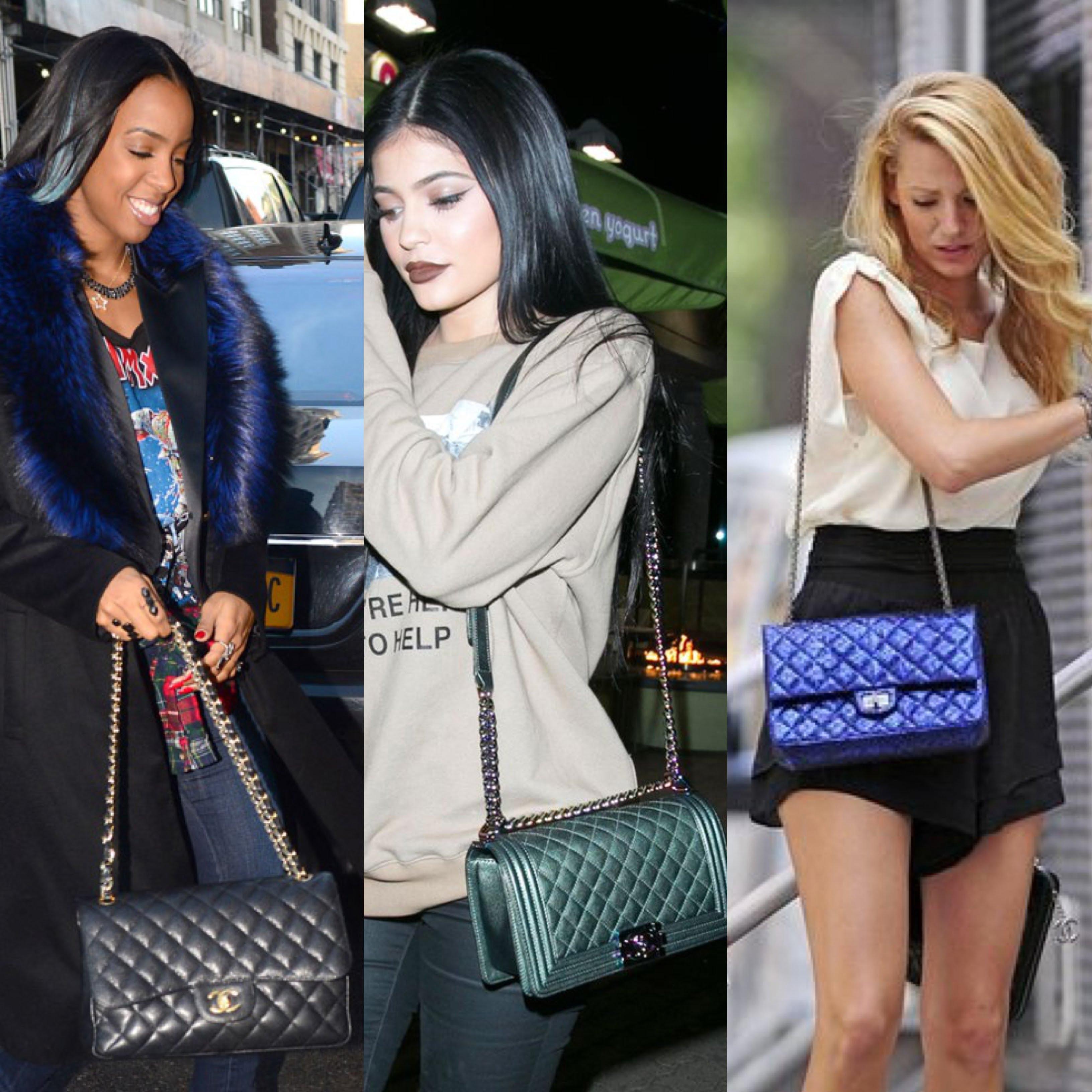 celebrities carrying Chanel bags